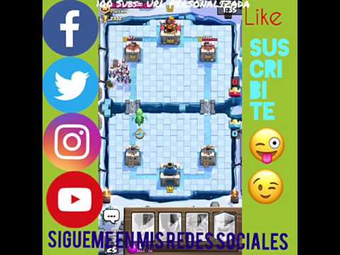 Partida de Clash Royale (Sin Comentarios)