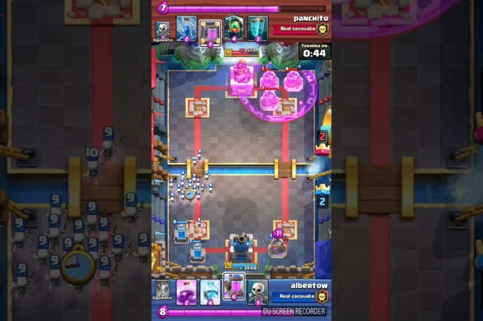 La mejor partida de clash royale (gameplay sin comentar)