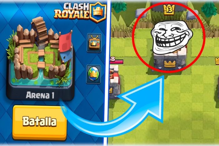 ¡¡ BAJO A ARENA 1 Y ME EMPAREJO CON UN NIVEL 13 !! – Clash Royale [WithZack]