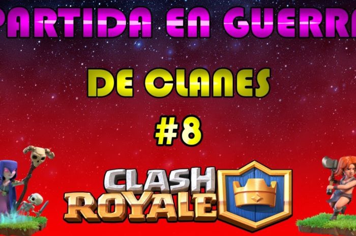 GUERRA DE CLANES #8 | PARTIDA SIN COMENTAR!!! | Clash Royale en Español