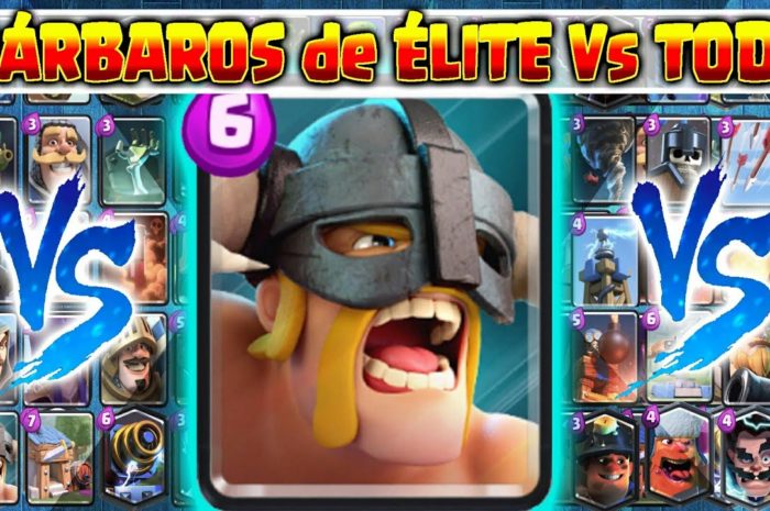 +Bárbaros de Élite+ VS TODO | Clash Royale