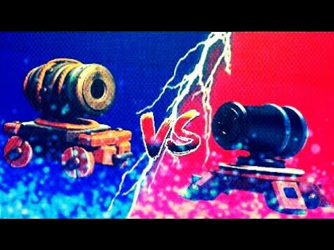 ¿Que Cañón es Mejor en Clash Royale? – Cañon vs Cañon con ruedas