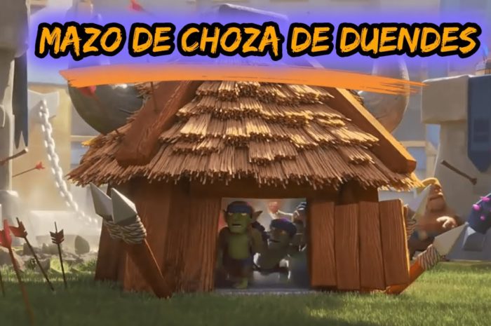 Mazo de choza de duende y montapuerco