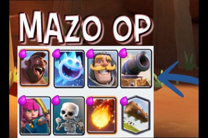 EL MEJOR MAZO DE CLASH ROYALE! CICLADO RÁPIDO DE MONTAPUERCO  2.6