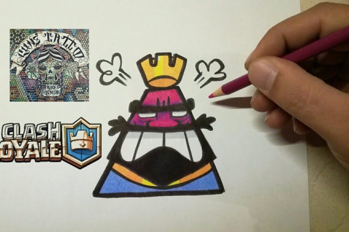 COMO DIBUJAR AL EMOJI ENOJADO – CLASH ROYALE