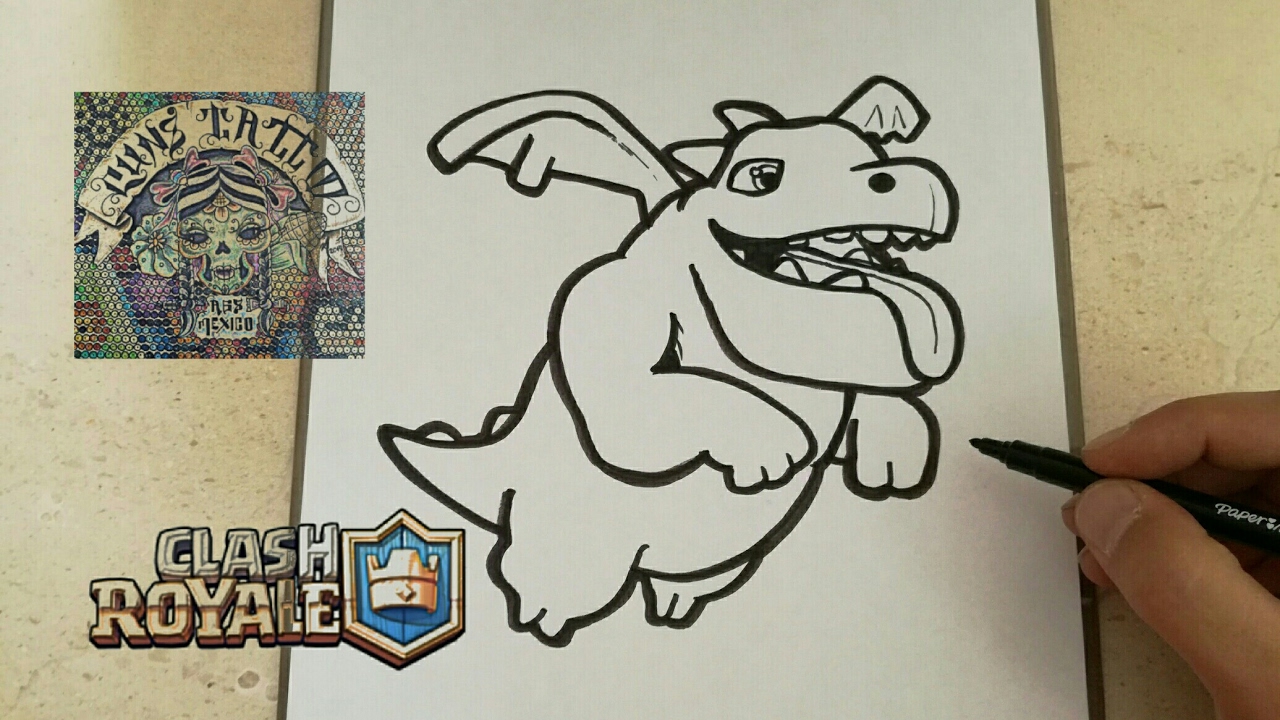 COMO DIBUJAR A BABY DRAGON - CLASH ROYALE COMO DIBUJAR A BABY DRAGON - CLASH ROYALE