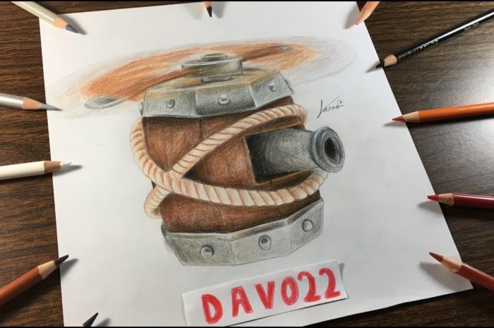 COMO DIBUJO LA MÁQUINA VOLADORA DE CLASH ROYALE / HOW TO DRAW FLYING MACHINE