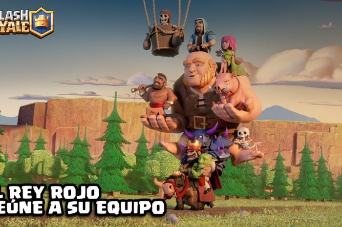 Clash Royale en Español: El Rey Rojo reúne a su equipo