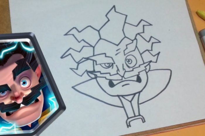 Cómo dibujar al Mago eléctrico
