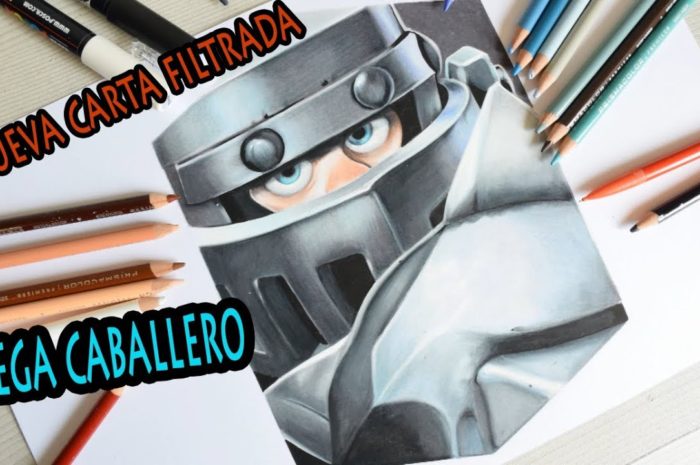 Cómo DIBUJO al MEGA CABALLERO de CLASH ROYALE | How to DRAW MEGA KNIGHT | Draw Up!