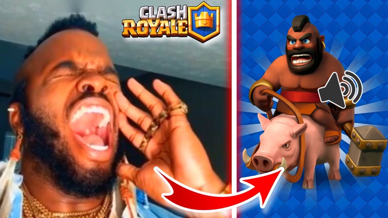 Clash Royale – All Characters Voice Actors IN REAL LIFE! (Hog Rider Voice Acote)