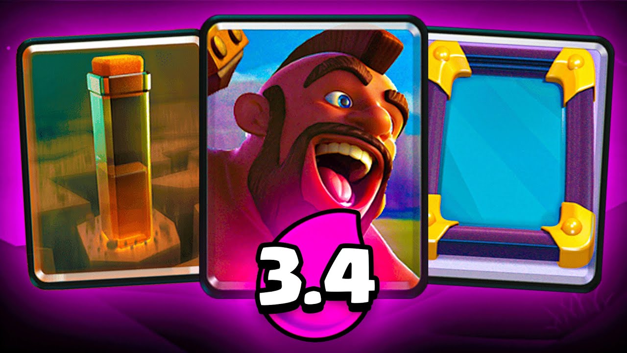 NUEVO MAZO de MONTAPUERCOS IMPARABLE en CLASH ROYALE