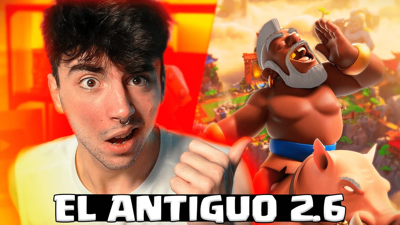 ¡ASÍ ERA LA PRIMERA VERSIÓN DEL MONTA 2.6 EN CLASH ROYALE!