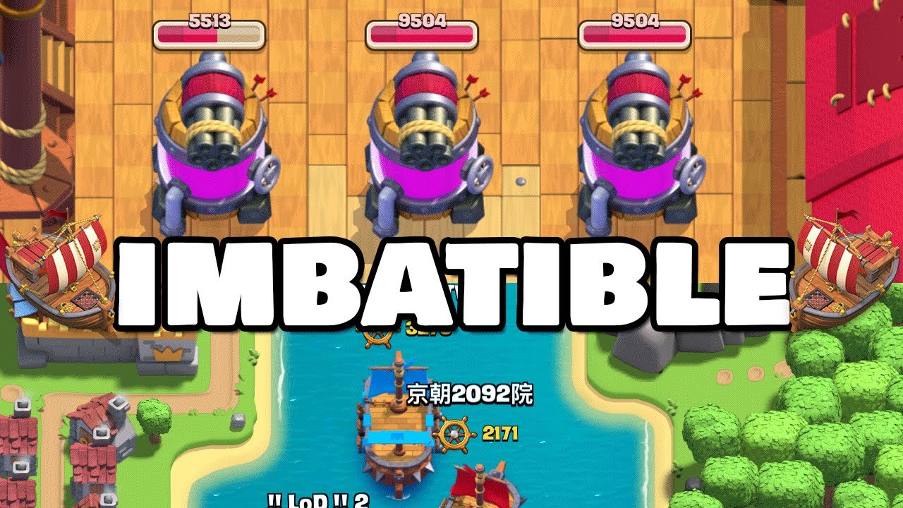 LA MEJOR DEFENSA DEL BARCO GUERRA DE CLANES  CLASH ROYALE 2022 – THEJATS10